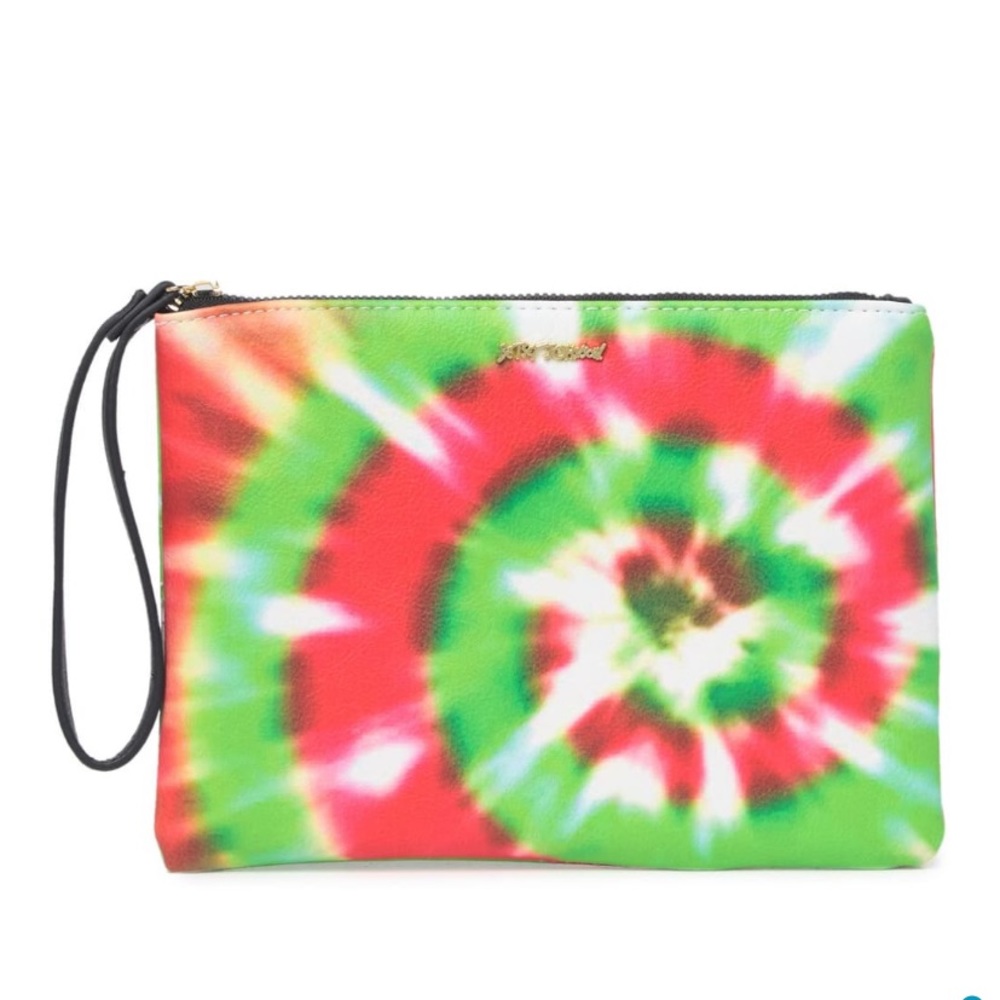 BETSEY JOHNSON Tie Dye Pouch / Wallet / Makeup Bag